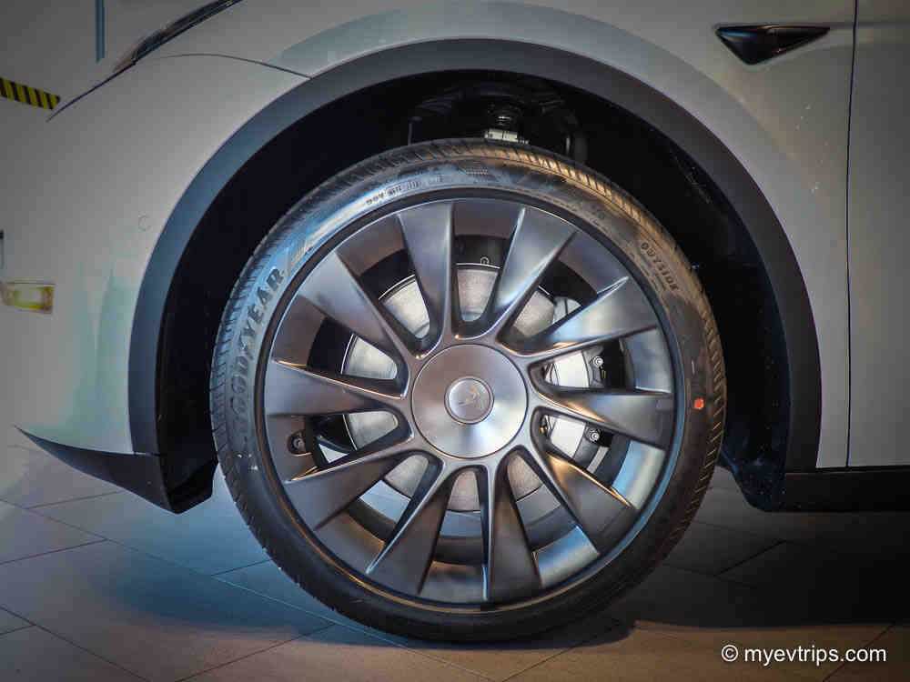 How much is a Tesla tire?