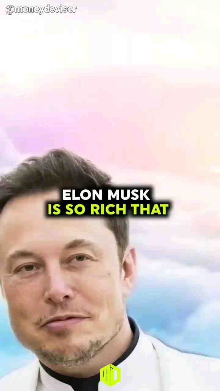 Was Musk rich as a child?