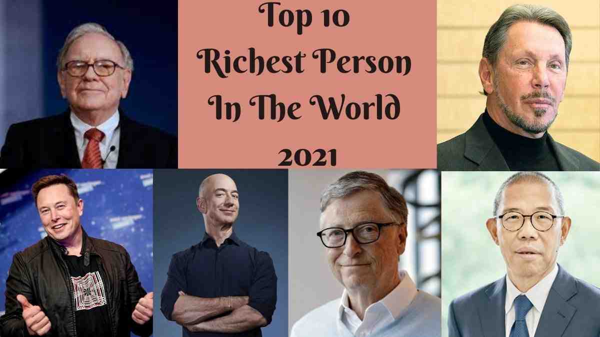 Who is the No 1 richest person in world? – EV News Network