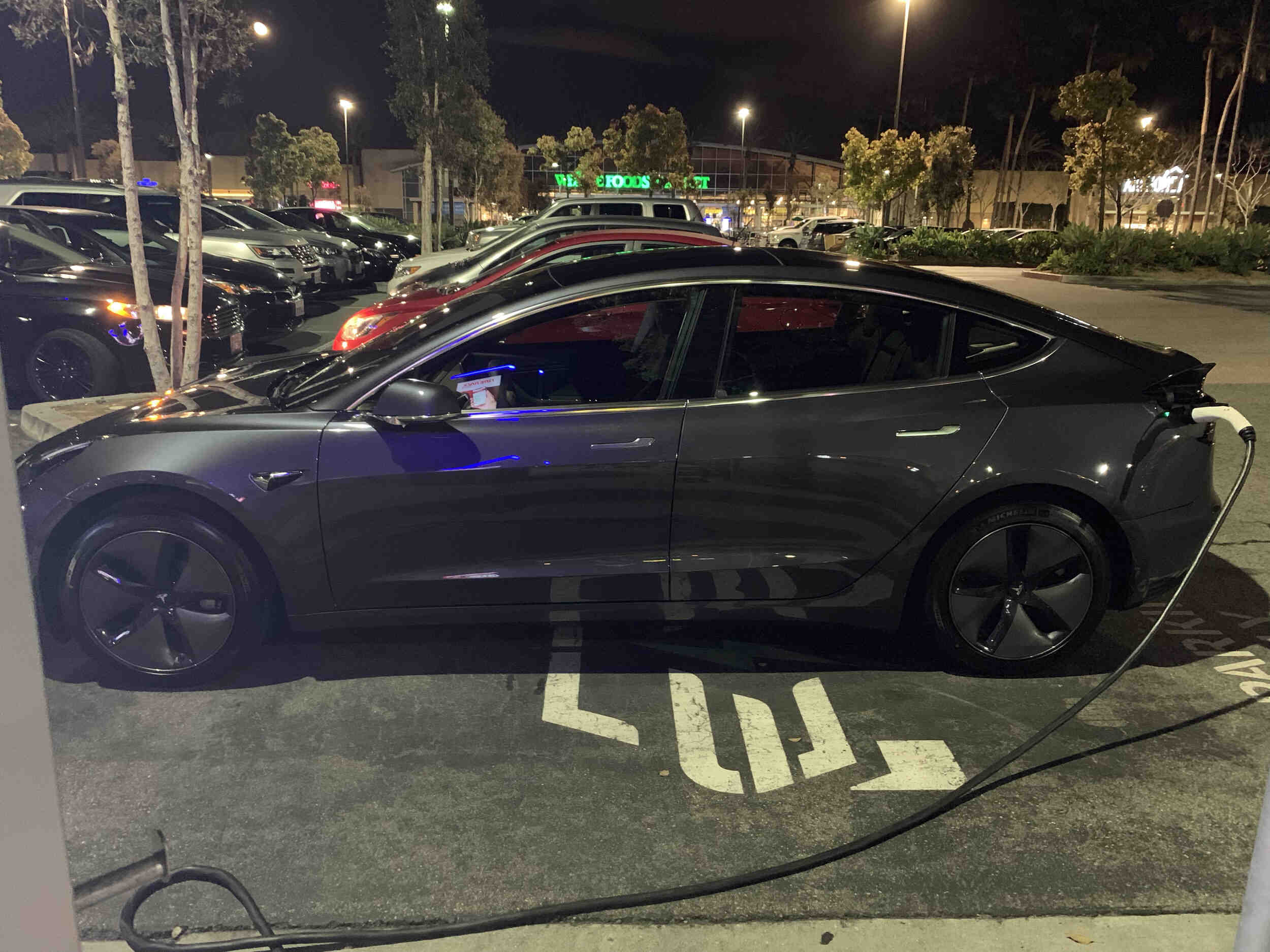 How do you charge a Tesla?